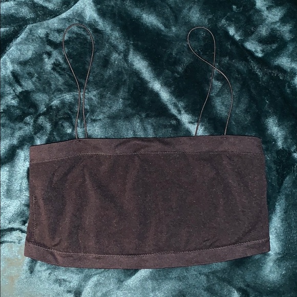 Black crop top - Picture 1 of 2